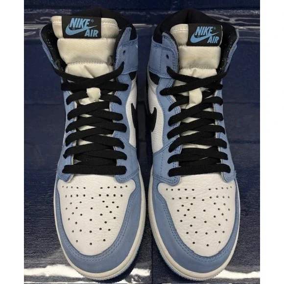 Jordan 1 Retro High OG University Blue 555088-134 Mens sneakers size 10 - Picture 5 of 8